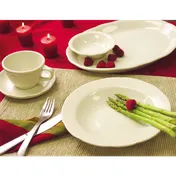 International Tableware VI-10 - 8 oz Bowl, 6½" Dia x 1⅝" H, Ceramic, Dishwasher Safe - 1 Dozen 2 image