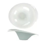 International Tableware VL-120 - 12 oz Round Pasta Bowl, 10" Diameter, Porcelain, Safe - 1/Case 1 image