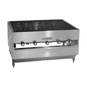 Imperial ICB-4836 48" x 36" Countertop Gas Chicken Broiler w/ (5) Burners, 250.000 BTU 1 image