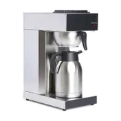 SYBO SF-CB-1AA Airpot Coffee Brewer, 12‑Cup 74 oz (2.2 L) Steel, 1450 W, 120 V, Spray Head, Filter 1 image