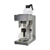 SYBO SF-CB-2GA Pour‑Over Coffee Brewer, 12‑Cup 304 Steel, 1610W, Dual Warmers, Glass Decanters 1 image