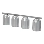 Nemco 6006-4 Heat Lamp, Single Row Suspension Bar, Chain Hung, 4 Bulb 1 image