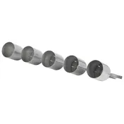 Nemco 6006-5 Heat Lamp, Single Row Suspension Bar, Chain Hung, 5 Bulb 2 image