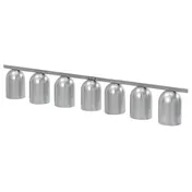 Nemco 6006-7 Heat Lamp, Single Row Suspension Bar, Chain Hung, 7 Bulb 1 image