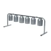 Nemco 6009-6 Heat Lamp, Portable Counter Unit, 6 Bulb, 120V/60/1Ph, 1500 Watts 1 image