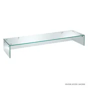 Arctic Air 65500K Glass Sneeze Guard For ACP63 Prep Unit (Includes Installation Hardware) 1 image