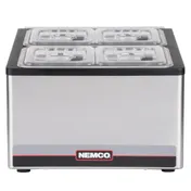 Nemco 9010 17" Cold Condiment Station, 4 Pan Capacity 2 image