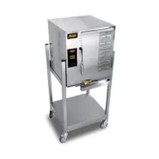 AccuTemp E62403D130 SGL 6 Pan Electric Boilerless Convection Steamer w/ Stand, Connectionless, 240V 1 image