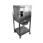 AccuTemp P61201D060 SGL 6 Pan LP Gas Boilerless Convection Steamer w/ Stand, Connectionless  1 image