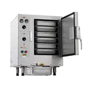 AccuTemp S62081D060 Steam'N'Hold 6 Pan Countertop Boilerless Convection Steamer, Vacuum Capable 1 image