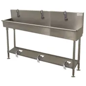 Advance Tabco 19-FM-60FV 60" Freestanding Hand Sink 1 image