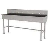 Advance Tabco 19-FM-80-F 80" Freestanding Hand Sink 1 image