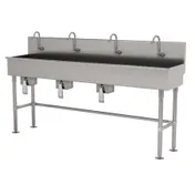 Advance Tabco 19-FM-80KV 80" Freestanding Hand Sink 1 image