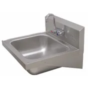 Advance Tabco 7-PS-45 25" Wall Mounted Hand Sink with Faucet - 18 gauge 1 image