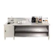 Advance Tabco BEV-30-108L Beverage Table, 108" W 1 image