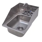 Advance Tabco DI-1-10SP Drop-In Sink, 1-Compartment, 12"W X 18-1/2"D O.A. 1 image