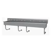 Advance Tabco FC-WM-100 100" Wall Mounted Hand Sink 1 image