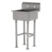 Advance Tabco FS-FM-2721 27" Freestanding Hand Sink without Faucet - 14 gauge 1 image