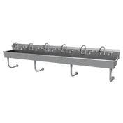Advance Tabco FS-WM-120-ADA-F 120" Wall Mounted Hand Sink 1 image