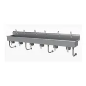 Advance Tabco FS-WM-120KV 120" Wall Mounted Hand Sink 1 image