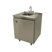 Advance Tabco SHK-MSC-31CH Mobile Hand Sink, Hot & Cold Water, Self-Contained 1 image