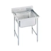 Advance Tabco T9-1-24-X 25" One Compartment Sink, 16"W x 20"L Bowl Without Drainboards 1 image