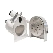 American Eagle AE-VS12NH-M-SK Vegetable Processor Attachment, Aluminum Hopper, Adjustable Slicing Disc, #12 Hub 2 image