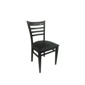 AAA Furniture Wholesale 311/WN GR5 Indoor Side Chair with Upholstered Seat 1 image