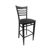 AAA Furniture Wholesale 311BS/WN GR5 Barstool - Metal Back, Upholstered Seat, Armless, Grade 5 UPH, QuickShip 1 image