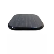 AAA Furniture Wholesale BE2442 Rectangular 24x42 Laminate Table Top, Black Bullnose Edge, Vinyl T-Mold 1 image