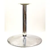 AAA Furniture Wholesale CTB30 30" Dia. Dining Height Chrome Finish Steel Restaurant Table Base 1 image