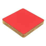 AAA Furniture Wholesale PET4848 Square Laminate Table Top, 48x48, Plywood Edge, Clear Coat Finish 1 image