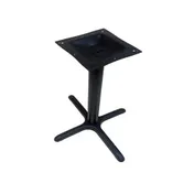 AAA Furniture Wholesale TB2430BH Bar Height Table Base, 24x30 Base, 3 Dia. Column, Black Matte Finish, Cast Iron 1 image