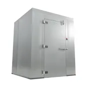 AmeriKooler QC060887**FBRC-O-448A 6' x 8' Outdoor Quick Ship Walk-In Cooler with Floor, Remote 3 image