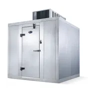 AmeriKooler QC081282**FBSC 8' x 12' Indoor Quick Ship Walk-In Cooler with Floor, Self-Contained 1 image