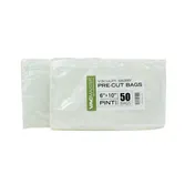 Alfa International 947200 Vacmaster Vacuum Sealer Pre-Cut Bags, Pint Size 1 image