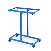 Alpine Industries ADI614-BLU Vertical Plan Center For Blueprints, Mobile, (4) Casters, Blue 1 image