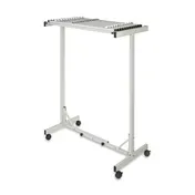 Alpine Industries ADI615 Expandable Mobile Plan Center For Blueprints, 4 Casters, 51"H, Grey 1 image
