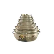 American Metalcraft SSB300 Mixing Bowl - 3 Qt Capacity, 9.5" Diameter, Economy Stainless Steel 1 image