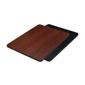 American Tables & Seating ADL2430-B/DM Rectangular 24" X 30" Laminate Reversible Table Top, T-Mold Edge 1 image
