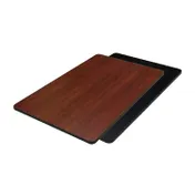 American Tables & Seating ADL3045-B/DM Rectangular 30" X 45" Laminate Reversible Table Top, T-Mold Edge 1 image