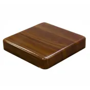 American Tables & Seating ATR3030-W Square 30" X 30" Coated Table Top, Walnut Finish 1 image