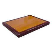 American Tables & Seating ATR3060-C/M Rectangular 30" X 60" Coated Table Top, Mahogany Finish 1 image