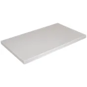 ATS ATR3048-PW Rectangle Restaurant Table Top, 30x48, Pure White Resin Finish 1 image