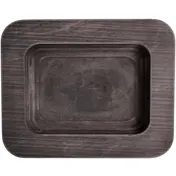 ATS UMSRC Wood Underliner, 7-9/16" L x 6" W Rectangular Walnut, Hand Wash, HMSRC & HMS14RC - 1/Case 1 image