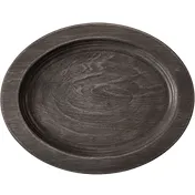 ATS UOJ13 Wood Underliner, 15" Oval, Walnut Stain, Hand Wash Only, Fits LJOSH3 - 1/Case 1 image