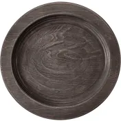 ATS UR9 Wood Underliner, 11" Round Walnut Stain, Hand Wash Only, Wood Material, Made in USA - Case 1 image