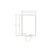 American Panel 8X12F-I 8' X 12' Indoor Walk-In Freezer w/ Floor, Self-Contained 1 image