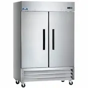 Arctic Air AF49 54" 2-Solid Door Reach-In Freezer, Bottom Mounted, 49 cu. ft., Stainless Steel Front 2 image