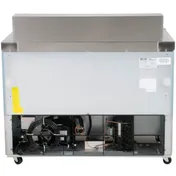 Arctic Air AMT48R 48" Two Section Mega Top Sandwich & Salad Prep Table w/ 2 Doors, 18 Pans 4 image